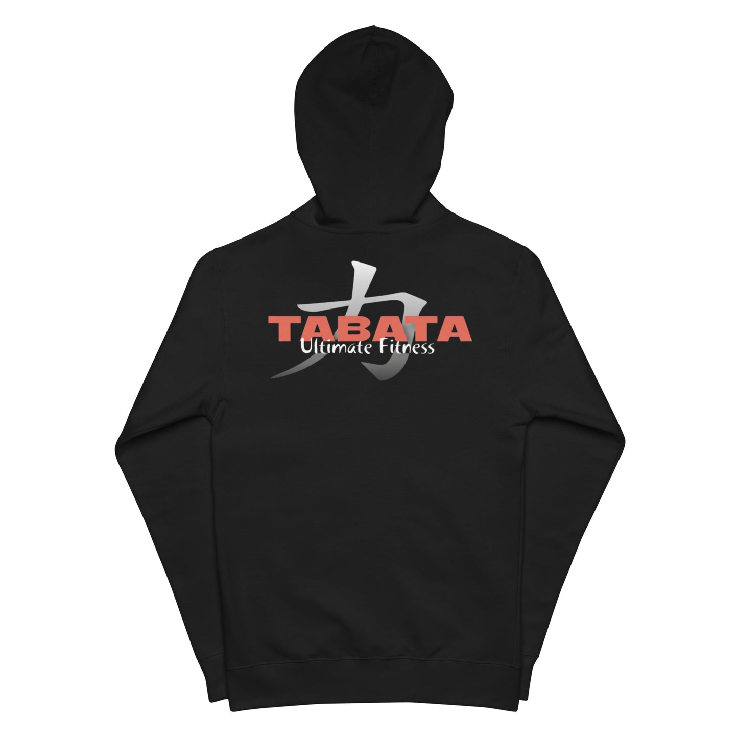 Unisex fleece zip up hoodie