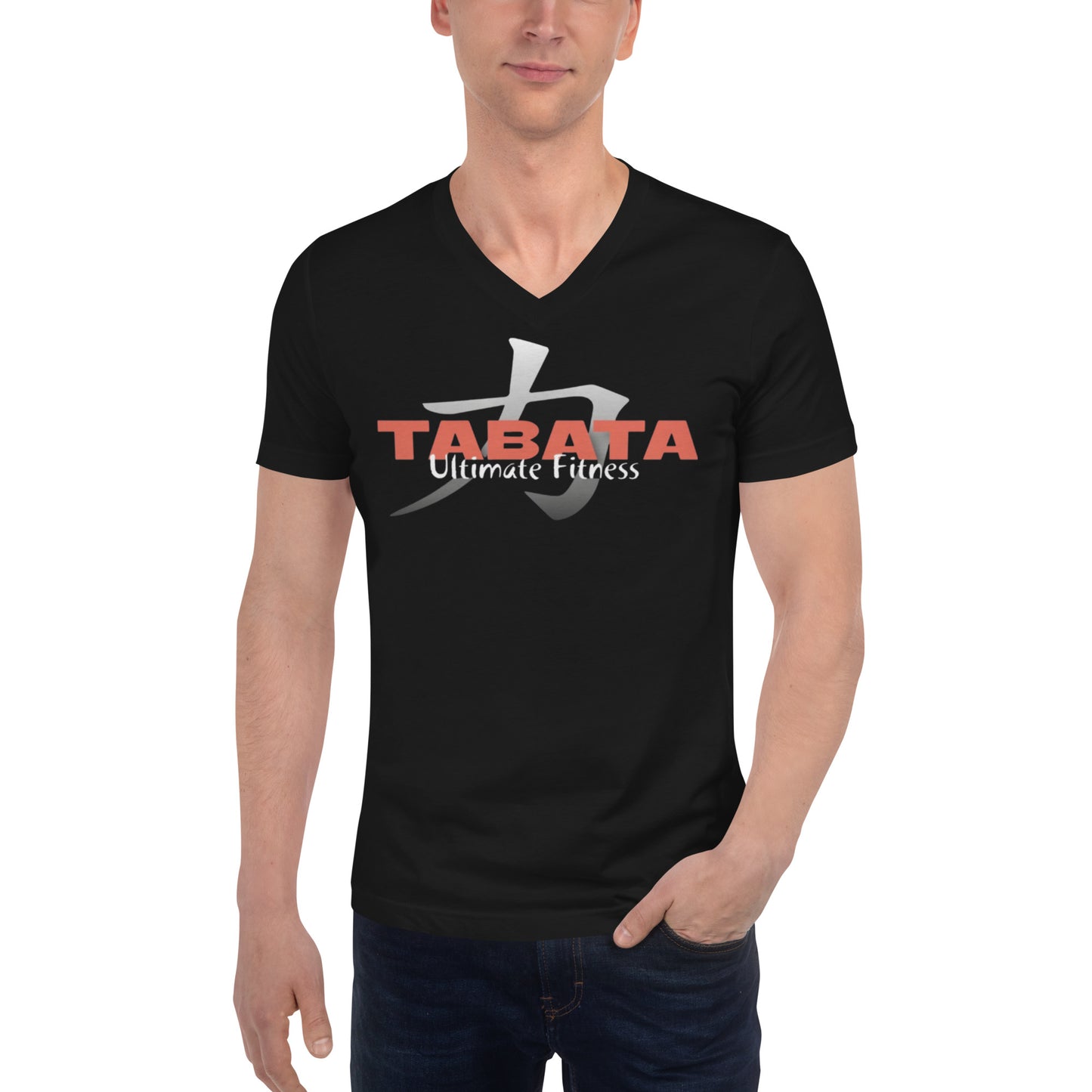 Unisex Short Sleeve V-Neck T-Shirt