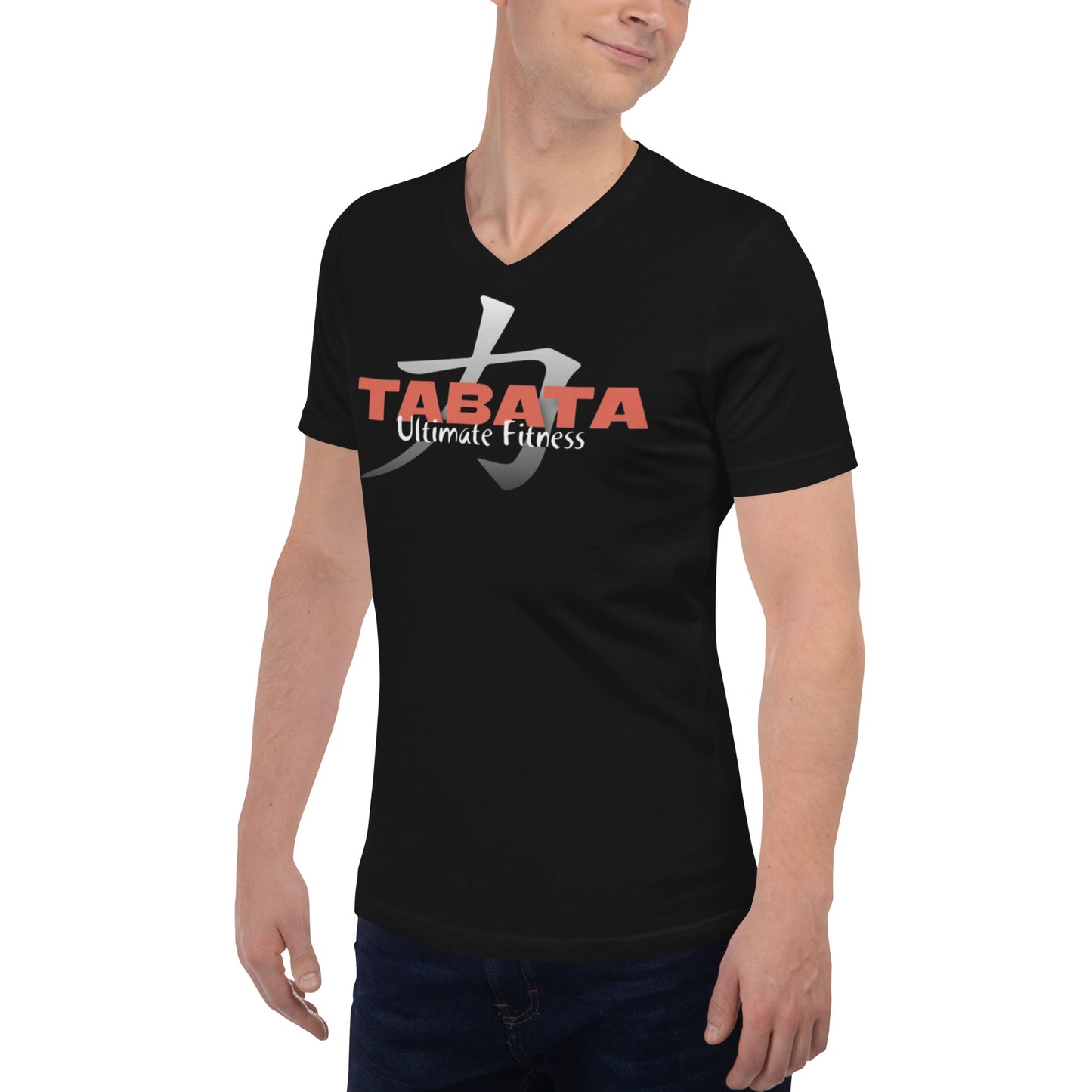 Unisex Short Sleeve V-Neck T-Shirt